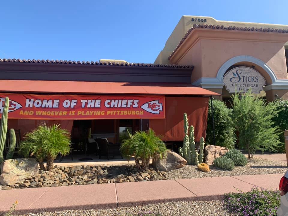Chief's Game at Sticks